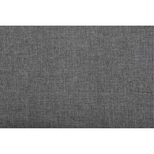Chaise pliante de luxe en tissu rembourr&eacute;e, Acier, Gris, Capacit&eacute; 300 lb D. Morneault & Fils