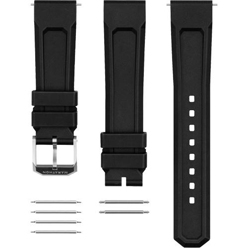 Large Diver's Automatic Watch, Digital, Battery Operated, 41 mm, Black D. Morneault & Fils