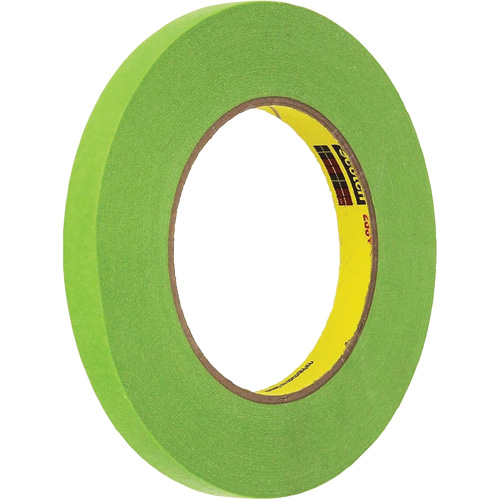 Scotch&reg; Performance Masking Tape 233+, 12 mm (1/2") x 55 m (180'), Green D. Morneault & Fils