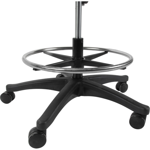 Tabouret de travail en maille, Mobile, Ajustable Hauteur, Capacit&eacute; 450 lb D. Morneault & Fils