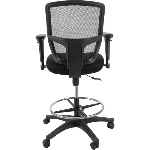 Tabouret de travail en maille, Mobile, Ajustable Hauteur, Capacit&eacute; 450 lb D. Morneault & Fils