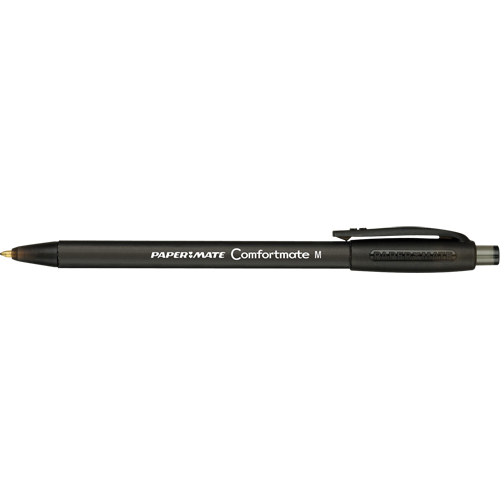 ComfortMate Pen, Black, 1 mm, Retractable D. Morneault & Fils
