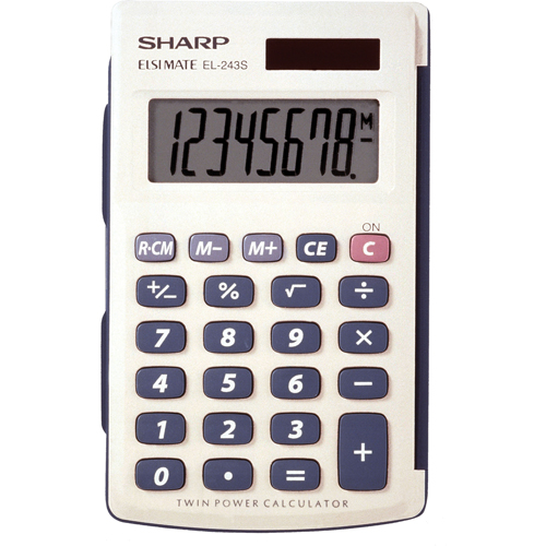 Calculatrice &agrave; main D. Morneault & Fils