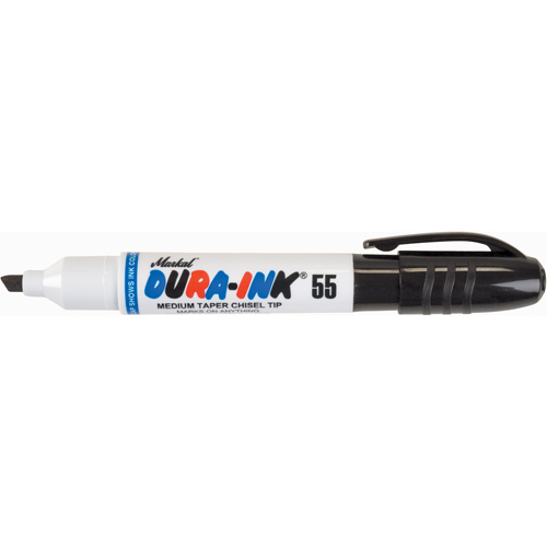 Dura-Ink&reg; 55 Permanent Marker, Chisel, Black D. Morneault & Fils