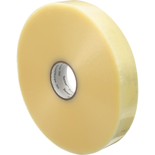 Tartan 369 Box Sealing Tape, Hot Melt Adhesive, 1.6 mils, 48 mm (1-22/25") x 1500 m (4921') D. Morneault & Fils