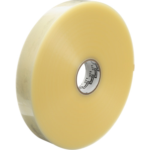 Scotch&reg; Box Sealing Tape 371, Hot Melt Adhesive, 1.9 mils, 48 mm (2") x 1828 m (5997') D. Morneault & Fils