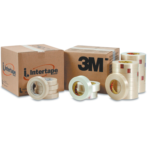 788 Series Filament Tape, 4.9 mils Thick, 24 mm (1") x 55 m (180')  D. Morneault & Fils