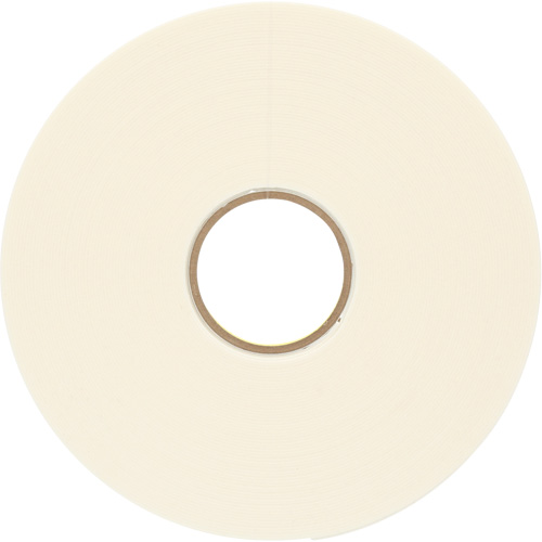 Double Coated Polyethylene Foam Tape 4466, 12.7 mm (1/2") W, 62 mils, Polyethylene D. Morneault & Fils