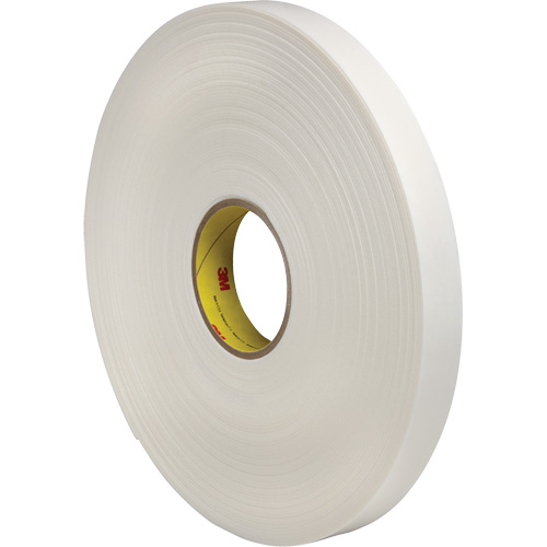 Double-Coated Foam Tape, 66 m (216') L x 18 mm (3/4") W, 60 lbs., Polyethylene D. Morneault & Fils