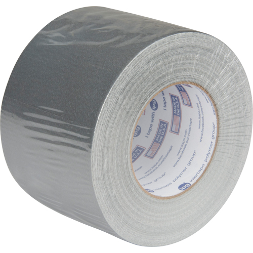 Ruban adh&eacute;sif de cat&eacute;gorie utilitaire AC20, 9 mils, Argent, 96 mm (3-3/4") x 55 m (180') D. Morneault & Fils
