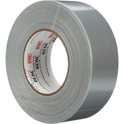 3939 Duct Tape, 9 mils, Silver, 48 mm (2") x 55 m (180') D. Morneault & Fils
