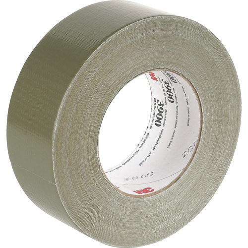 3900 Multi-Purpose Duct Tape, 8 mils, Olive, 48 mm (2") x 55 m (180') D. Morneault & Fils