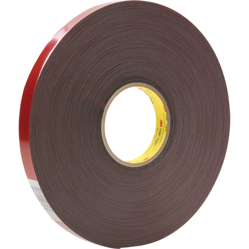 VHB Tape, 33 m (108') L x 24 mm (1") W, 1.1 mils, Acrylic D. Morneault & Fils