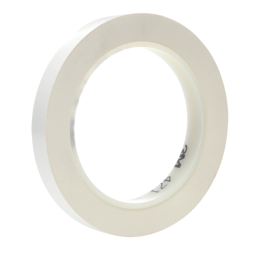Ruban en vinyle 471, 38 mm (1-1/2") la x 32,9 m (108') lo, 5,3 mils, Blanc D. Morneault & Fils