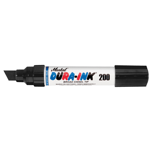 Dura-Ink&reg; - #200 Marker, Chisel, Black D. Morneault & Fils