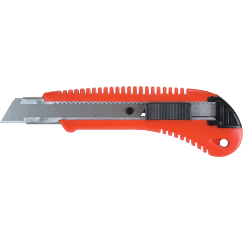 Couteau professionnel ATK300, 18 mm, Acier au carbone, Prise en Plastique D. Morneault & Fils