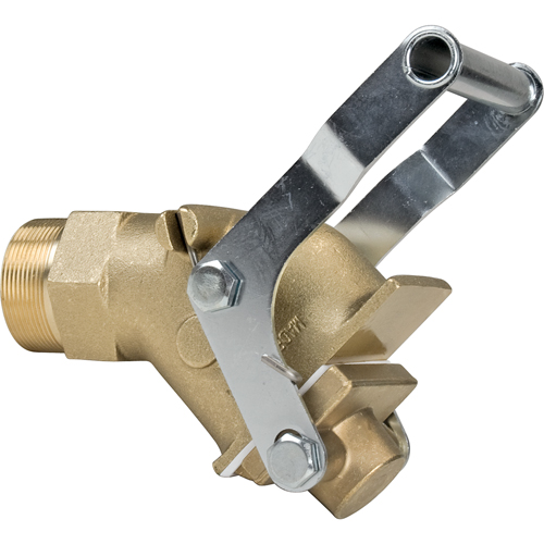 Self Closing Gate Valve, Brass D. Morneault & Fils
