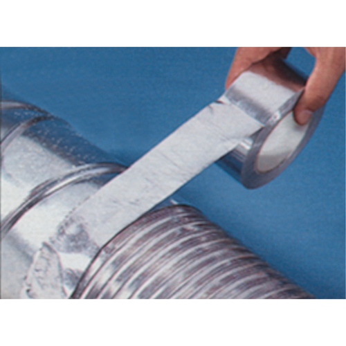 Aluminum Foil Tape, 4.6-mils Thick, 48 mm (1-7/8") x 55 m (180') D. Morneault & Fils