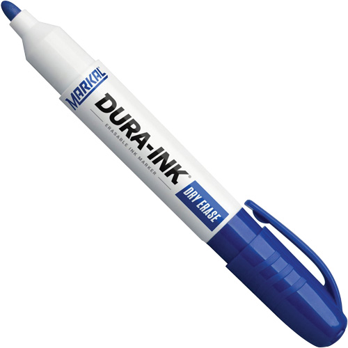 Dura-Ink&reg; Dry Erase Ink Markers, Blue, Bullet Tip D. Morneault & Fils