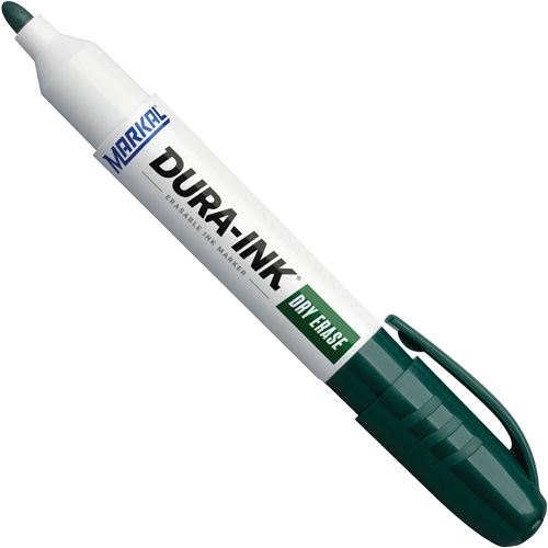 Dura-Ink&reg; Dry Erase Ink Markers, Green, Bullet Tip D. Morneault & Fils