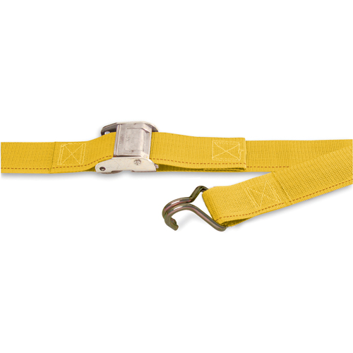 Logistic Straps, Cam Buckle, 2" W x 16' L, 500 lbs. (230 kg) WLL D. Morneault & Fils