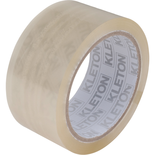 Box Sealing Tape, Acrylic Adhesive, 2 mils, 48 mm (2") x 100 m (328') D. Morneault & Fils