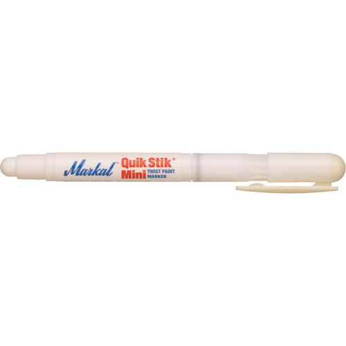 Quik Stik&reg; Mini Paint Marker, Solid Stick, White D. Morneault & Fils