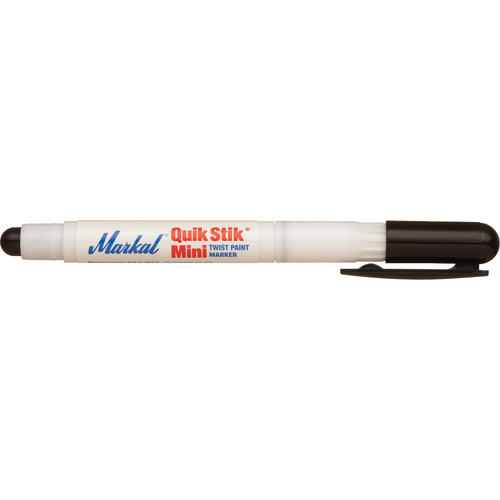 Mini marqueur de peinture Quik Stik, B&acirc;ton plein, Noir D. Morneault & Fils