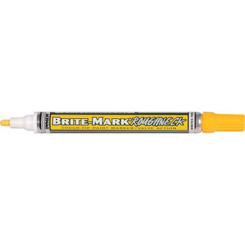 Brite-Mark&reg; RoughNeck Marker, Liquid, Yellow D. Morneault & Fils