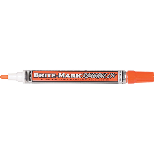 Brite-Mark&reg; RoughNeck Marker, Liquid, Orange D. Morneault & Fils