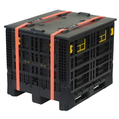 Tendeurs d'arrimage logistique LogiStrap, Boucles et crochets, 2" la x 16,4' lo, Charge d'utilisation 225 lb (102 kg) D. Morneault & Fils