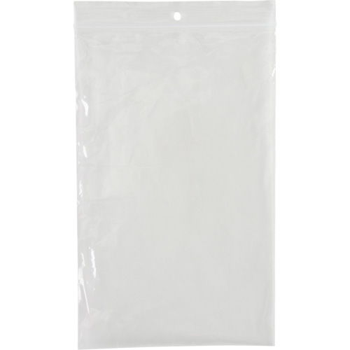 Sacs en poly, Refermable, 8" x 5", 4 mils D. Morneault & Fils