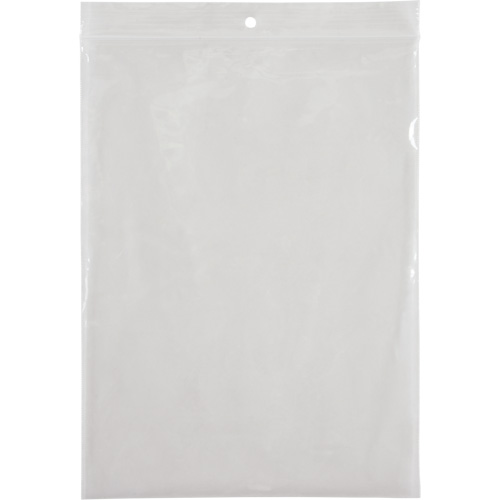 Sacs en poly, Refermable, 8" x 6", 2 mils D. Morneault & Fils