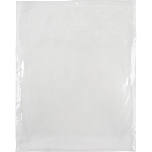 Poly Bags, Reclosable, 15" x 12", 2 mils D. Morneault & Fils