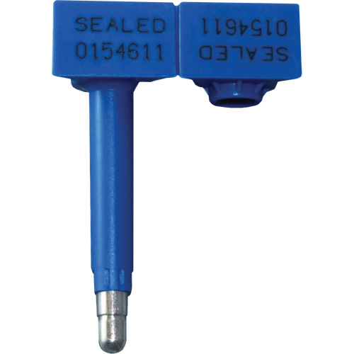 SnapTracker Security Seal, 3-3/8", Metal/Plastic, Bolt Seal D. Morneault & Fils