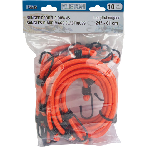 Bungee Cord Tie Downs, 24" D. Morneault & Fils