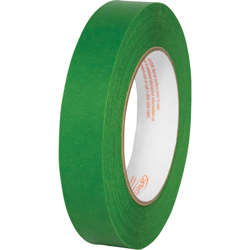 Premium Safe Tack Masking Tape, 24 mm (61/64") x 55 m (180.4'), Green D. Morneault & Fils