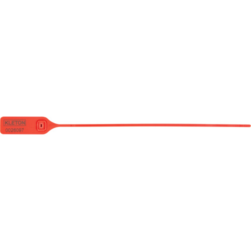 Heavy-Duty Security Seal, 13", Plastic, Pull-Up Seal D. Morneault & Fils