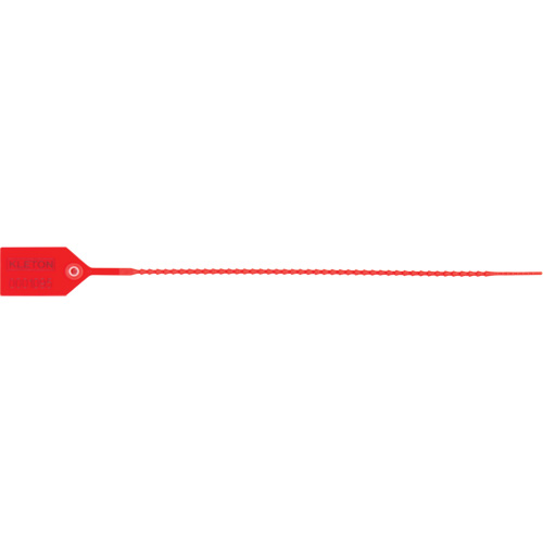 Standard-Duty Security Seal, 12", Plastic, Plastic Seal D. Morneault & Fils