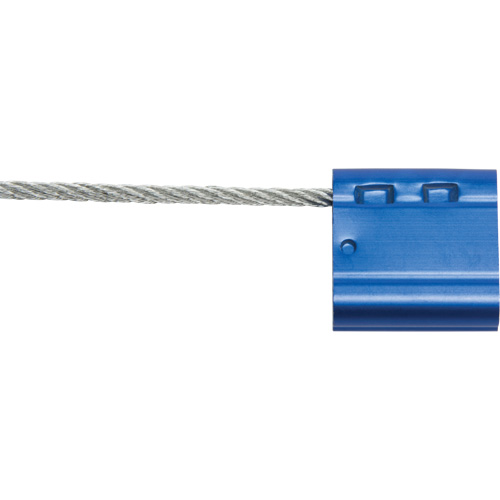 High Security Security Seal, 12", Metal, Cable Seal D. Morneault & Fils