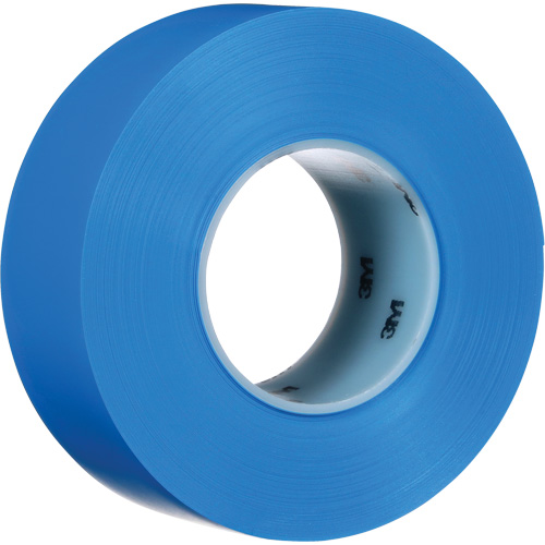 Ruban de marquage de planchers durable 971, 2" x 108', Vinyle, Bleu D. Morneault & Fils