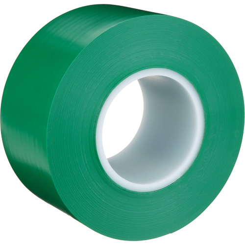 Durable Floor Marking Tape 971, 3" x 108', Vinyl, Green D. Morneault & Fils