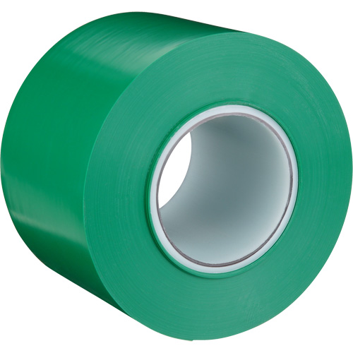 Ruban de marquage de planchers durable 971, 4" x 108', Vinyle, Vert D. Morneault & Fils