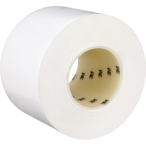 Durable Floor Marking Tape 971, 4" x 108', Vinyl, White D. Morneault & Fils