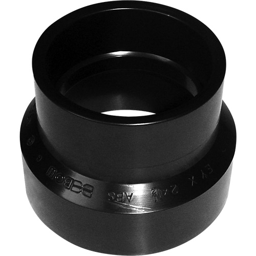 Raccord de r&eacute;duction, Plastique, 1-1/2" x 1-1/4" D. Morneault & Fils