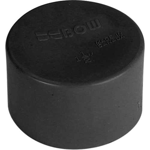 Soft Polyethylene-Blue Test Cap, 4", Standard, Plastic D. Morneault & Fils