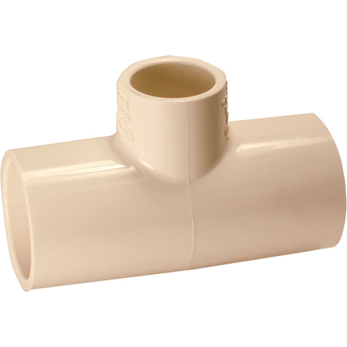 Flowguard Gold&reg; Tee Fitting, Reducing, CPVC, 1-1/4" x 1" x 1" D. Morneault & Fils