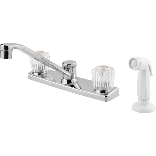 Pfirst Series Kitchen Faucet with Side Sprayer D. Morneault & Fils