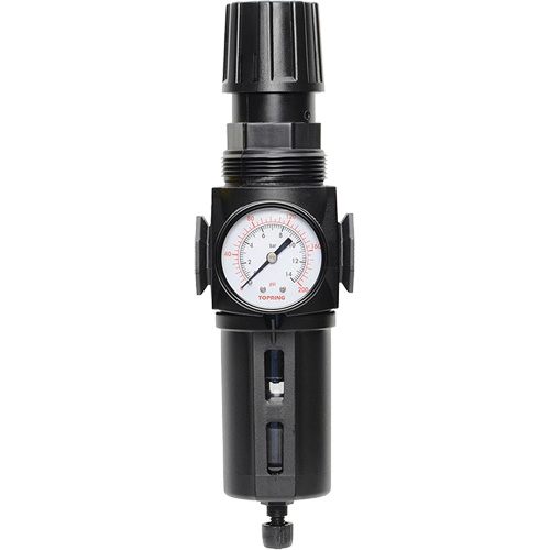 Filtre/r&eacute;gulateur drain manuel avec bol standard Modulair 300, 1/4" NPT, 150 psi, Capacit&eacute; de 5,1 oz liq. D. Morneault & Fils