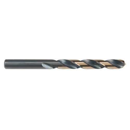 Two-Tone Jobber Drill Bit, High Speed Steel, 12.5 mm, 151 mm L, 101 mm Flute D. Morneault & Fils